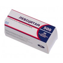 Levicitam 60 tablets 500mg Левицитам Nervous disorders