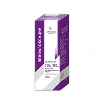 Levofloxacin Levofloxacinum infusion solution 500 mg / 100ml Левофлоксацин 