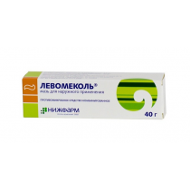 Levomekol ointment tube 40g skin diseases Левомеколь