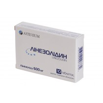 Linezolidin 10 tablets 600 mg LINEZOLIDUM Линезолидин 
