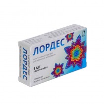 Lordes 20 tablets 5mg Skin Allergy rhinitis Лордес