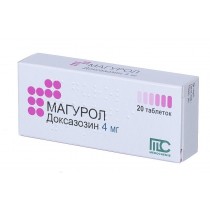 Magurol 20 tablets 4mg Doxazosin Doxazosinum Магурол 