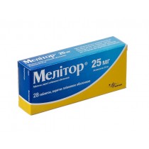 Melitor 28 tablets 25mg Agomelatine Depression episodes Мелитор