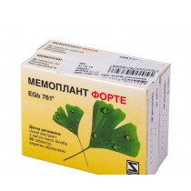 Memoplant Forte (Ginkgo Biloba) Tablets 80 mg №20 Schwabe Pharma