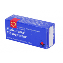 Moxogamma 30 tablets 0,2mg & 0,3mg & 0,4mg Hypertension treatment Moxonidine Моксогамма