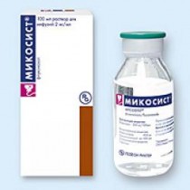 Mycosyst injection solution 1 flacon 100 ml 200 mg FLUCONAZOLUM Микосист 