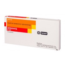 Nebicard 50 tablets 5mg Небикард