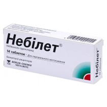 Nebilet 14 tabl 5mg Nebivolol Hydrochloride Небилет