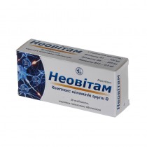 Neovitam 30 tablets Vitamin B Неовитам