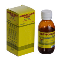 Nifuroxazide Richter oral suspension 90ml 220ml/5ml Anti Diarrhea Нифуроксазид Рихтер