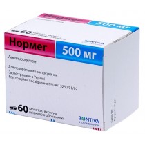 Normeg 60 tablets 500mg Levetiracetam Нормег Epilepsy