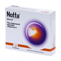 Notta 12 tablets Stress & depression treatment Нотта 