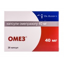 Omez 28 capsules 40mg Omeprazole Stomach Ulcer Омез