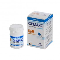 Ormax 6 capsules 250 mg AZITHROMYCINUM Ормакс