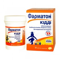 Pharmaton Kiddi for Kids 30 chewable tablets Vitamins Фарматон Кидди