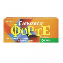 Pikovit Forte 30 tablets Vitamins for children without sugar Пиковит