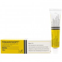 Pimafucort (natamycin, hydrocortisone, neomycin) cream & ointment 15g Пимафукорт