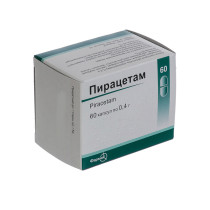 Piracetam 60 tablets 200mg & 400mg Piracetamгь Пирацетам Nervous system