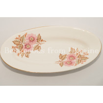 Herring Plate Vintage porcelain USSR Soviet period Budyanskiy factory Budy PD51