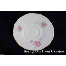 Vintage Saucer coffee porcelain 70 th years Czechoslovakia PD93