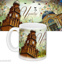 Decorative cup Chernovtsy Chernivtsi Черновцы Ukrainian souvenir 19x9,5 сm PD103
