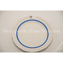 Plate Vintage porcelain USSR СССР Soviet period Korosten' factory 24 cm PD47