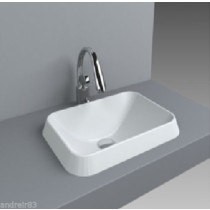 Wash stand ALBENA 450 cast stone Fancy Marble Sink Washing Bowl Basin Bathroom W012