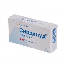 Sirdalud 30 tablets 4mg TIZANIDINUM Сирдалуд 