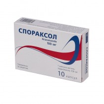 Sporaxol 10 / 30 capsules 100 mg ITRACONAZOLUM Спораксол