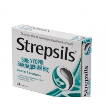 Strepsils Menthol & Eucalyptus Lozenge №24 Reckitt Benckiser Healthcare International  