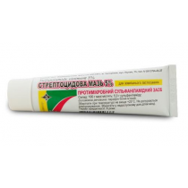 Streptocidal ointment SULFANILAMIDUM 10 % 25 g Стрептоцидовая мазь