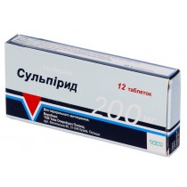 Sulpiryd Sulpirid 12 tablets 200mg Sulpiride Сульпирид Anxiety 