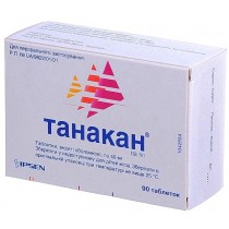 Tanakan 90 tablets 40mg Ginkgo biloba Maidenhair tree Танакан Brain activity