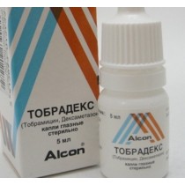 Tobradex eye drops 5ml Tobramycin Dexamethasone Тобрадекс 