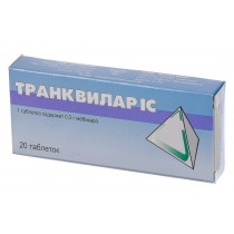 Trankvilar Trancvilar IC 20 tablets 300mg Mebicar Транквилар IC Anxiety & Fear & Stress