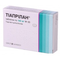 Triaprilan 20 tablets 100mg Tiapride Тиаприлан 