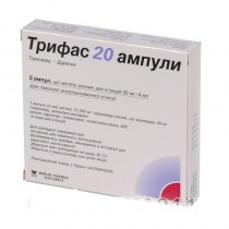 Trifas 20 injection solution 5 ampl 4ml 20mg Torasemide Трифас 20
