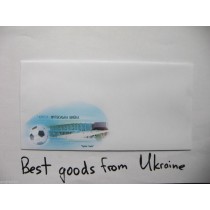 UKRAINE is a FOOTBALL COUNTRY ARENA LVIV Envelope Ukraine 2011