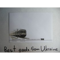 Ukrainian Locomotives Envelope Ukraine premier jour  FDC 2011