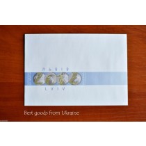 LVIV WELCOME to Ukraine Envelope postal 2010