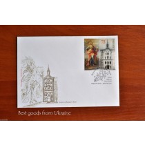 CHURCH of ST.VARVARA in WIEN Envelope Ukraine premier jour postal FDC 2005
