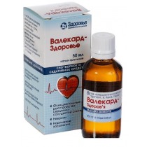 Valecard oral drops 50ml Cardiovascular system disorders Валекард
