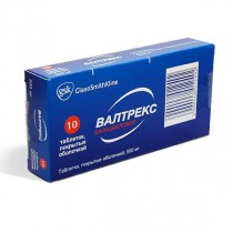 Valtrex 10 tabl 500 mg VALACICLOVIRUM Вальтрекс