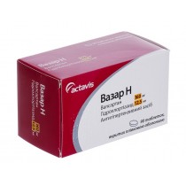 Vasar 90 tablets 160mg / 12,5mg Valsartan Вазар Н