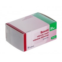 Vasilip 84 tablets 20mg Anti heart failure Simvastatin Вазилип 