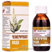 Veratri Aqua hellebore tincture 100ml Pediculosis Чемеричная вода