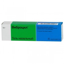 Vibrocil nose gel 12g Colds Rhinitis Виброцил