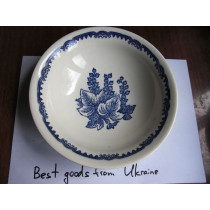 Vintage plate BUDY porcelain Ukrainian USSR PD171