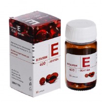 Vitamin E 30 soft capsules 400mg Витамин Е